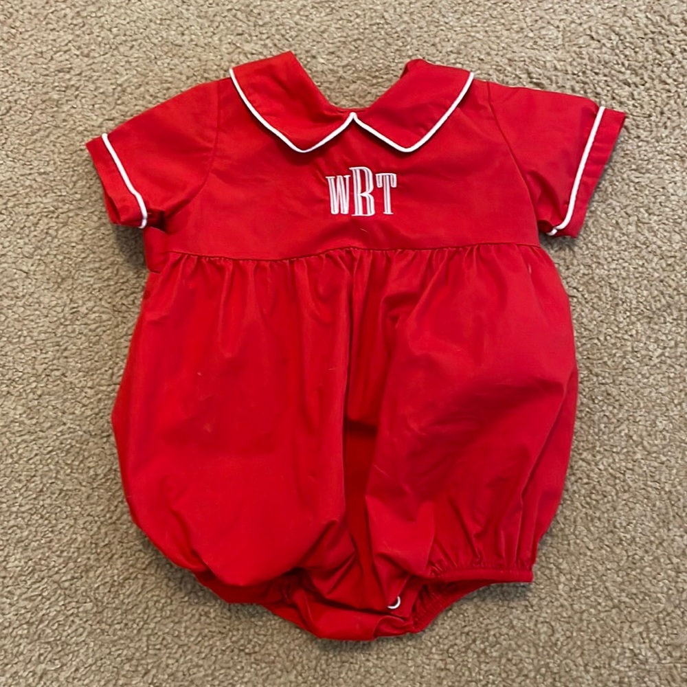 Monogrammed bubble